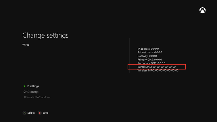 How to Find Mac Address on Xbox