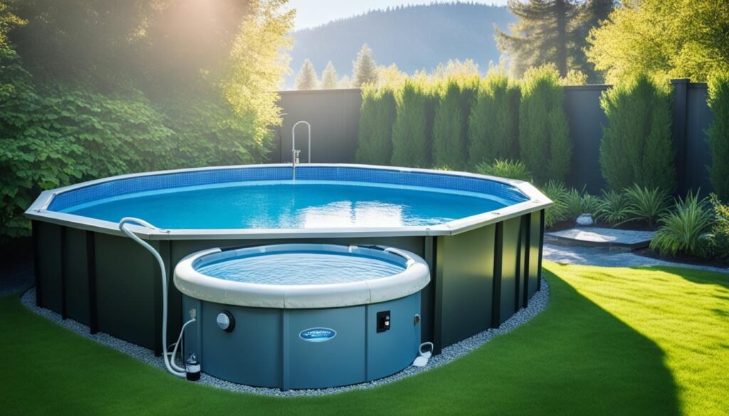 above ground pool heater