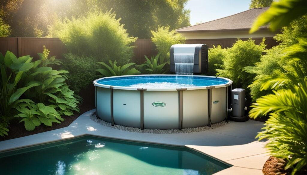 above ground pool heater