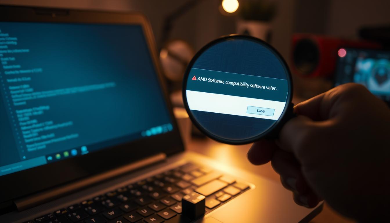 amd software compatibility tool error