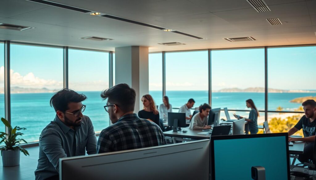offshore software development team
